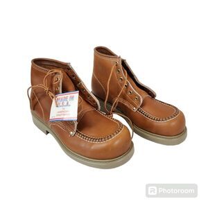 NEW Lehigh Mens Steel Toe Rubber Sole Chukka Boot 8